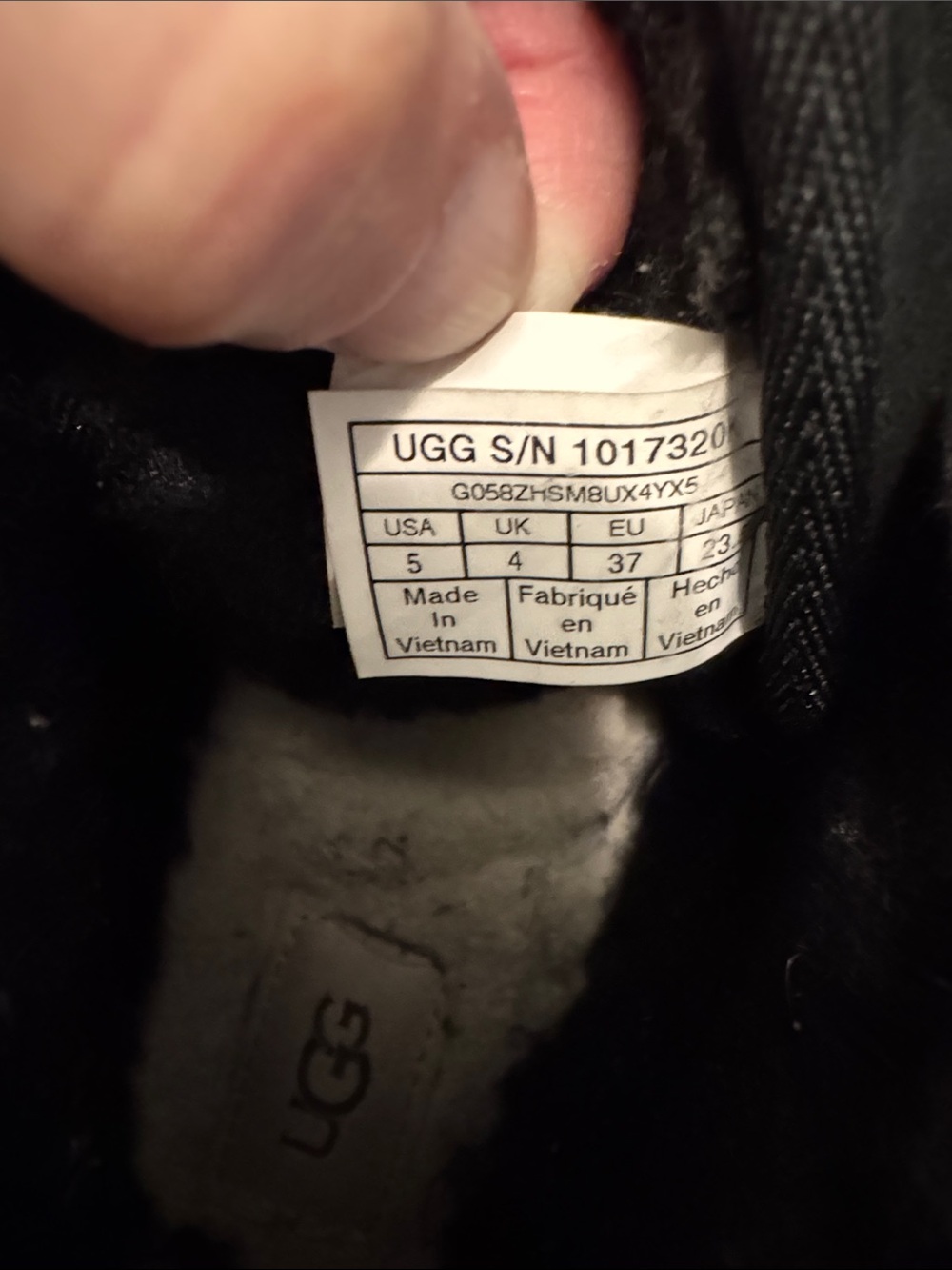 UGG Black Suede Fleece Lined Women's Chukka Ankle Booties - Picture 8 of 9